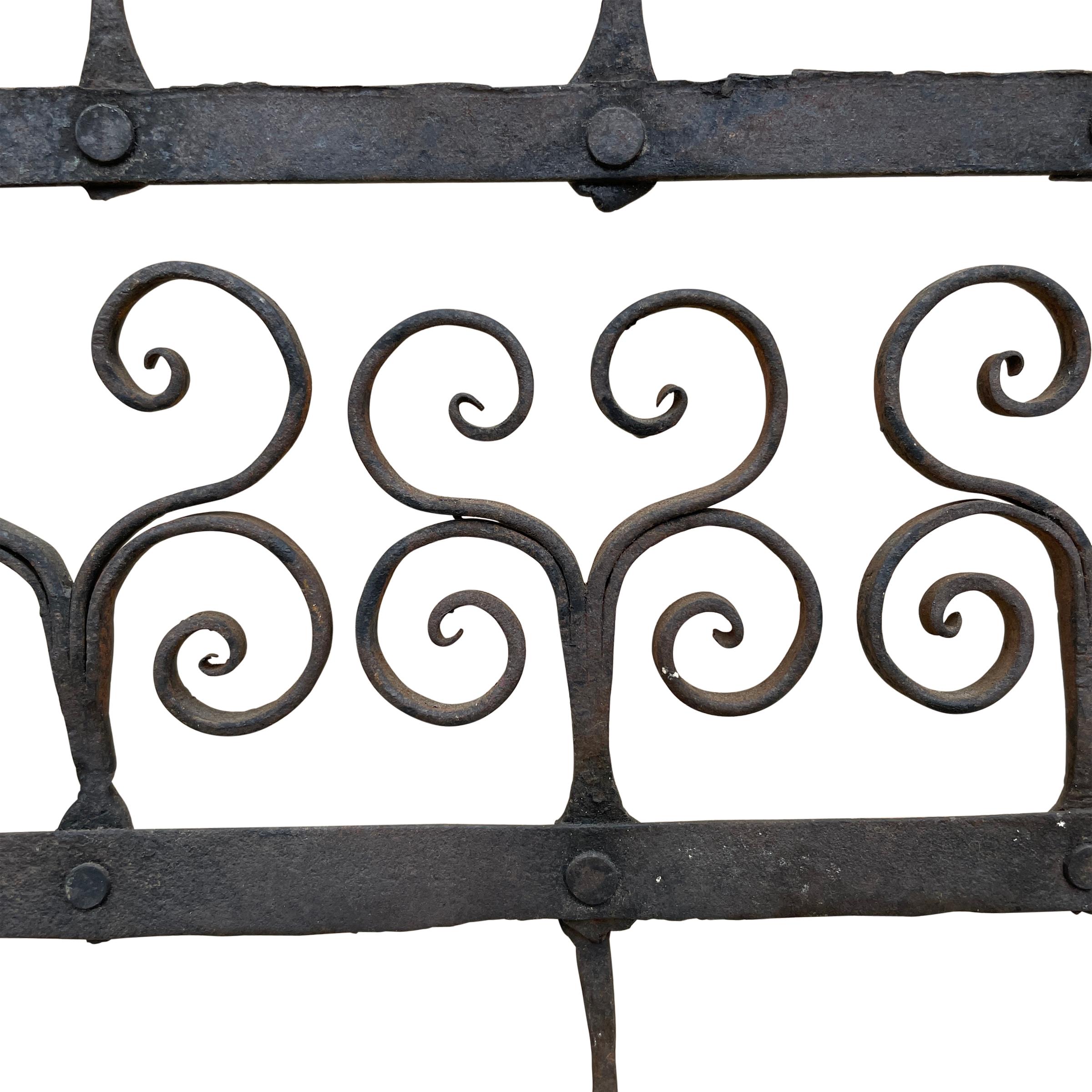 18th Century Wrought Iron Kitchen Rack For Sale 2