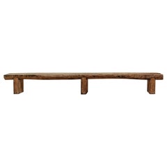 18th century xxl fruitwood bench