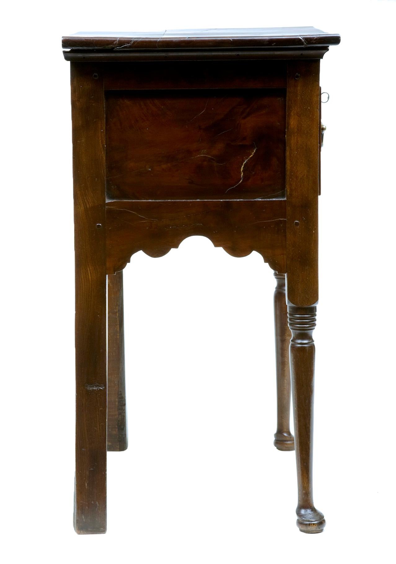 Georgian 18th Century Yew Wood Small Dresser