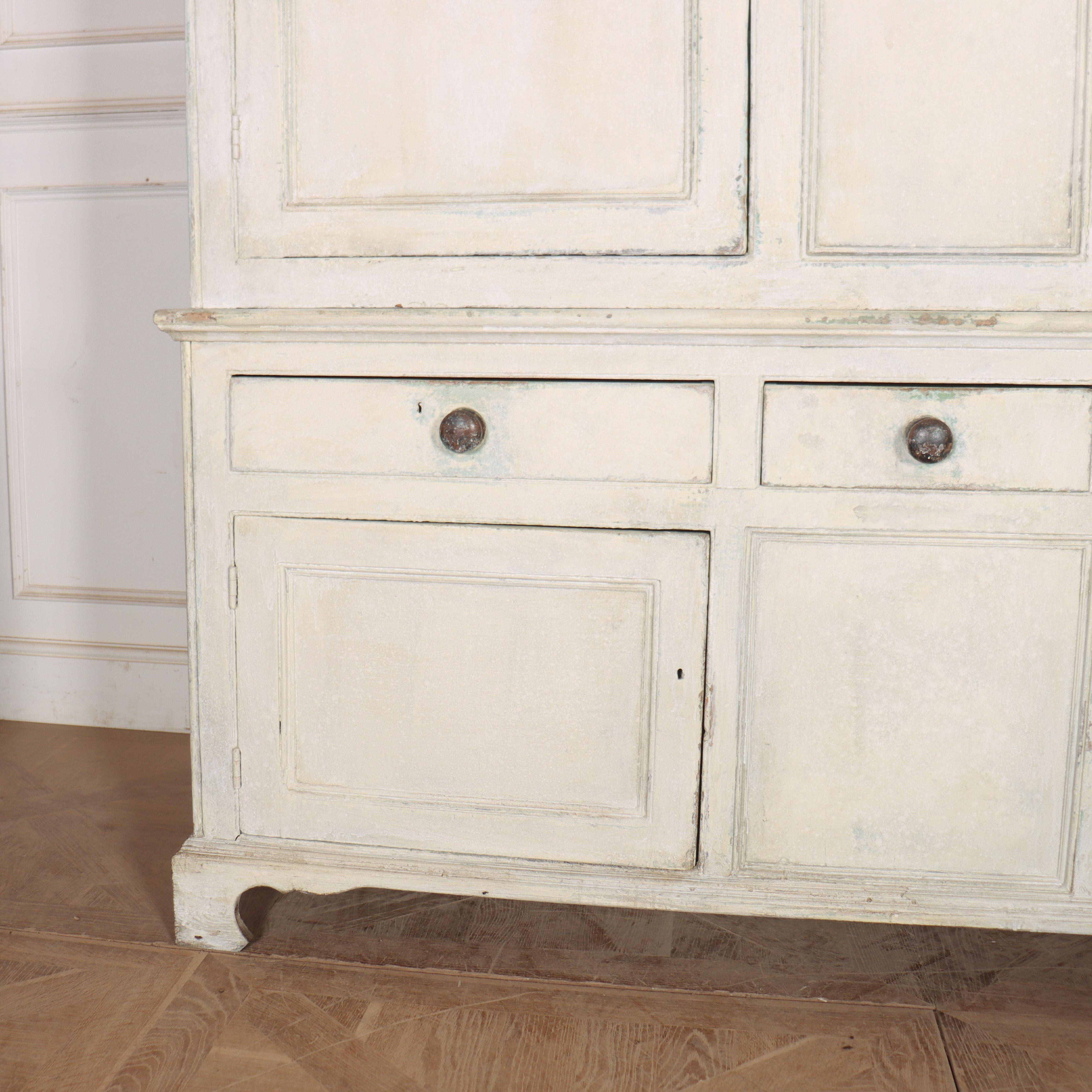 George III 18th Century Yorkshire Housekeepers Cupboard For Sale