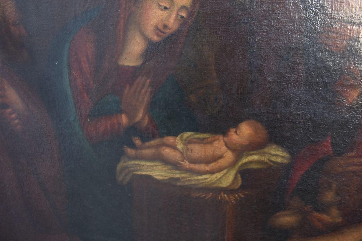 18th Century Oil on Canvas Italian School  For Sale 1