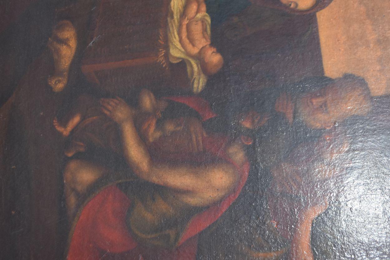 18th Century Oil on Canvas Italian School For Sale 2