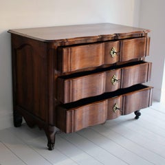 18th Century French Walnut Commode