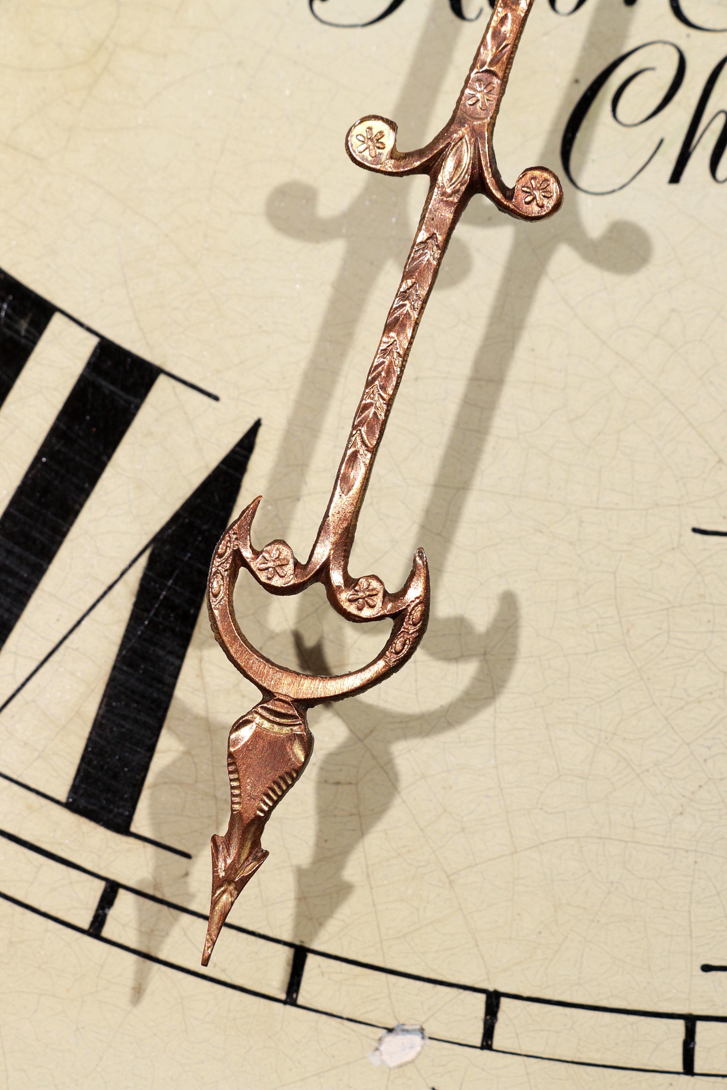 18th Mahogany Longcase Clock Robert Fletcher Chester 1784-1820 For Sale 5