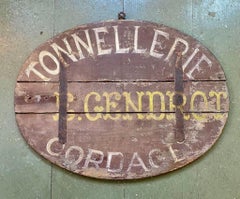 18th or 19th Century French Ship Chandler's Trade Sign