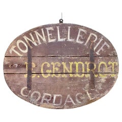 18th or 19th Century French Ship Chandler's Trade Sign