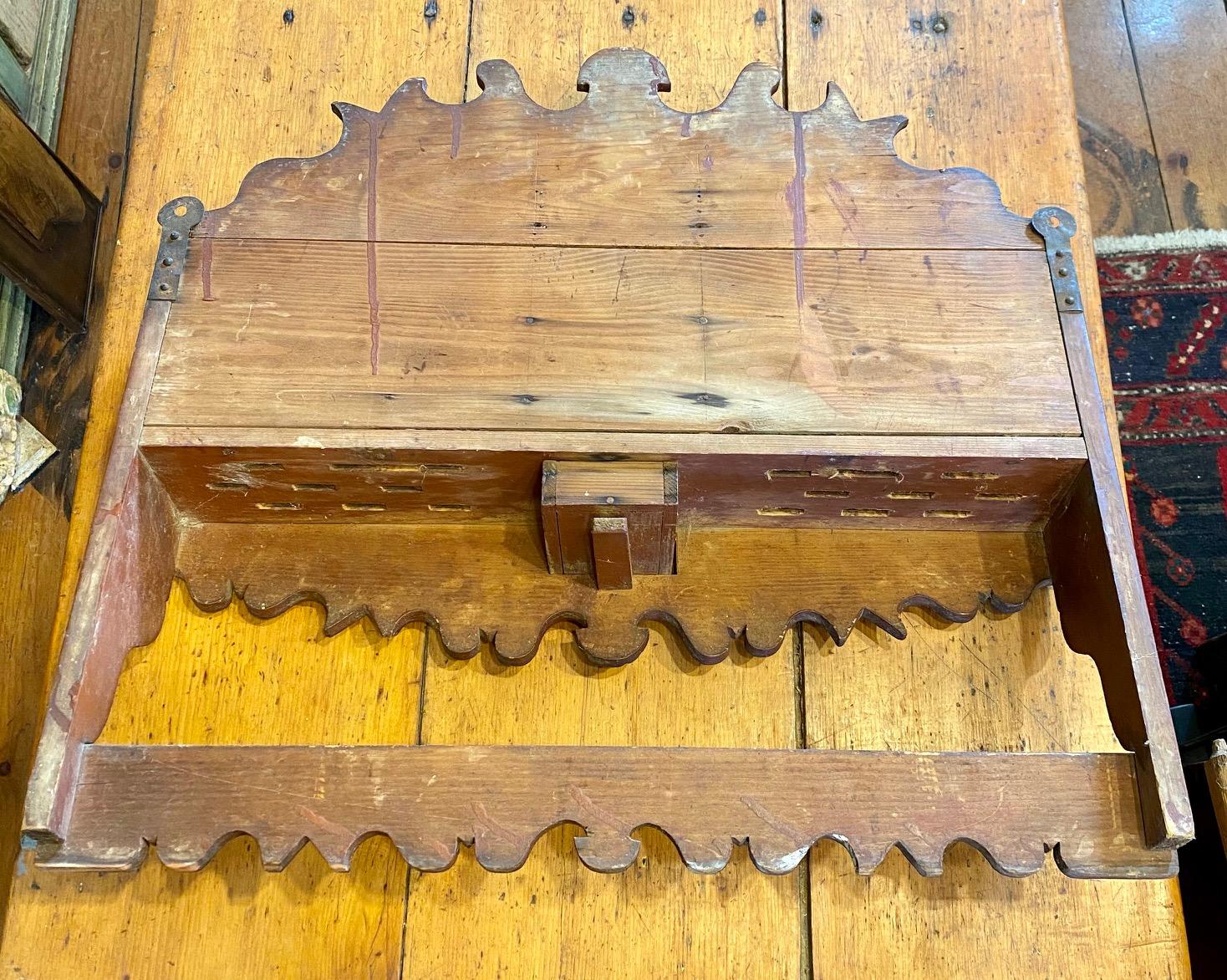 18th Century 18th or Early 19th Century Pine Kitchen Shelf