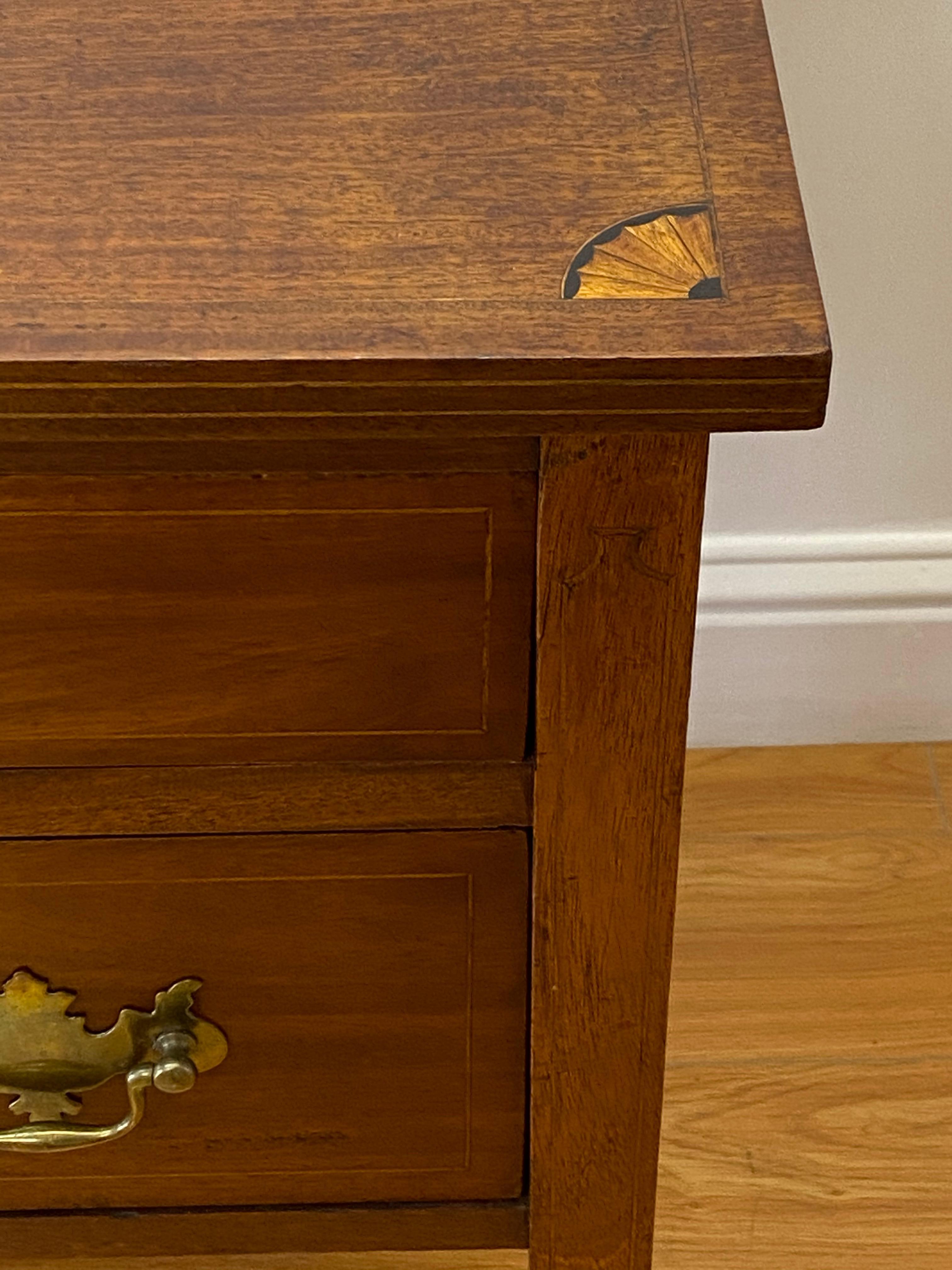 18th-19th Century Mahogany Federal Chest of Drawers 2