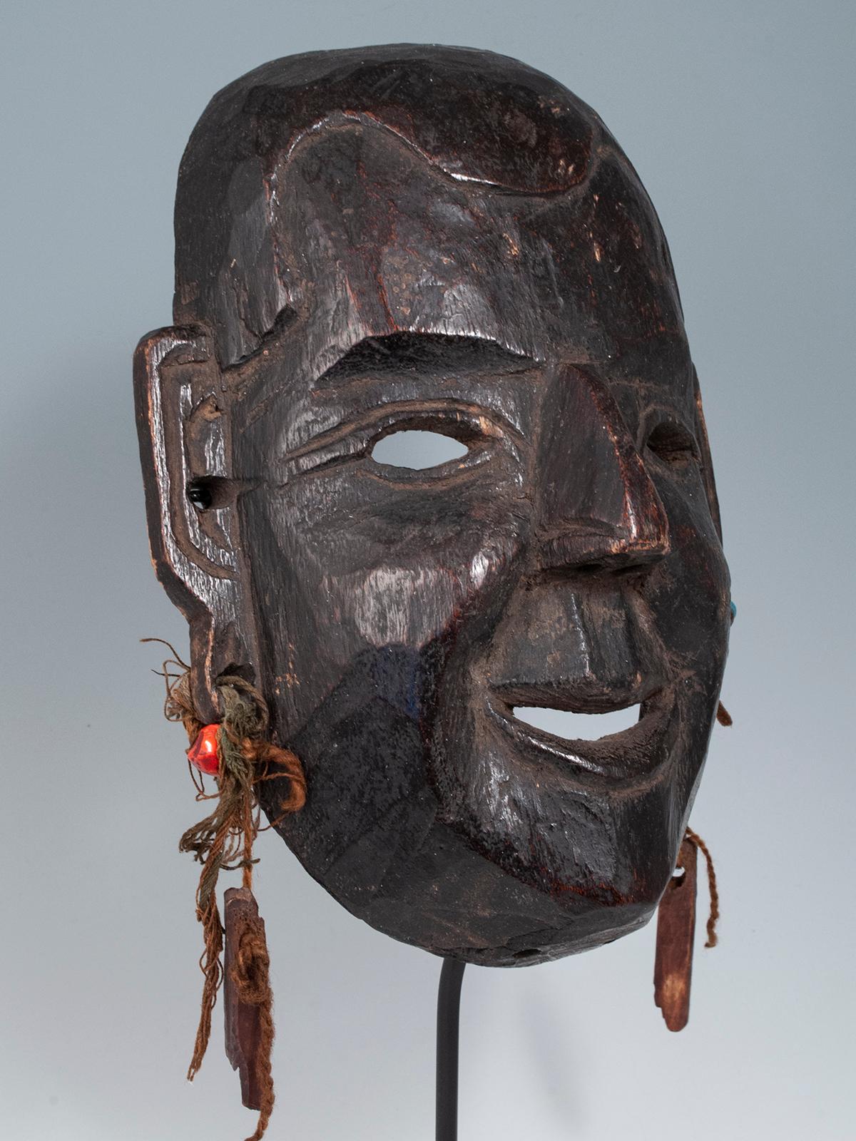 Indian 18th-19th Century Mask, Arunachal Pradesh, Eastern Himalayas, India