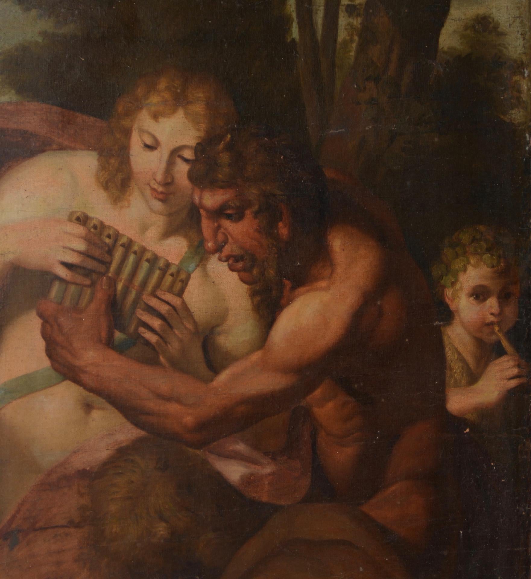 italien Peinture à l'huile originale du 18ème et 19ème siècle « La conquête de Sélène » en vente