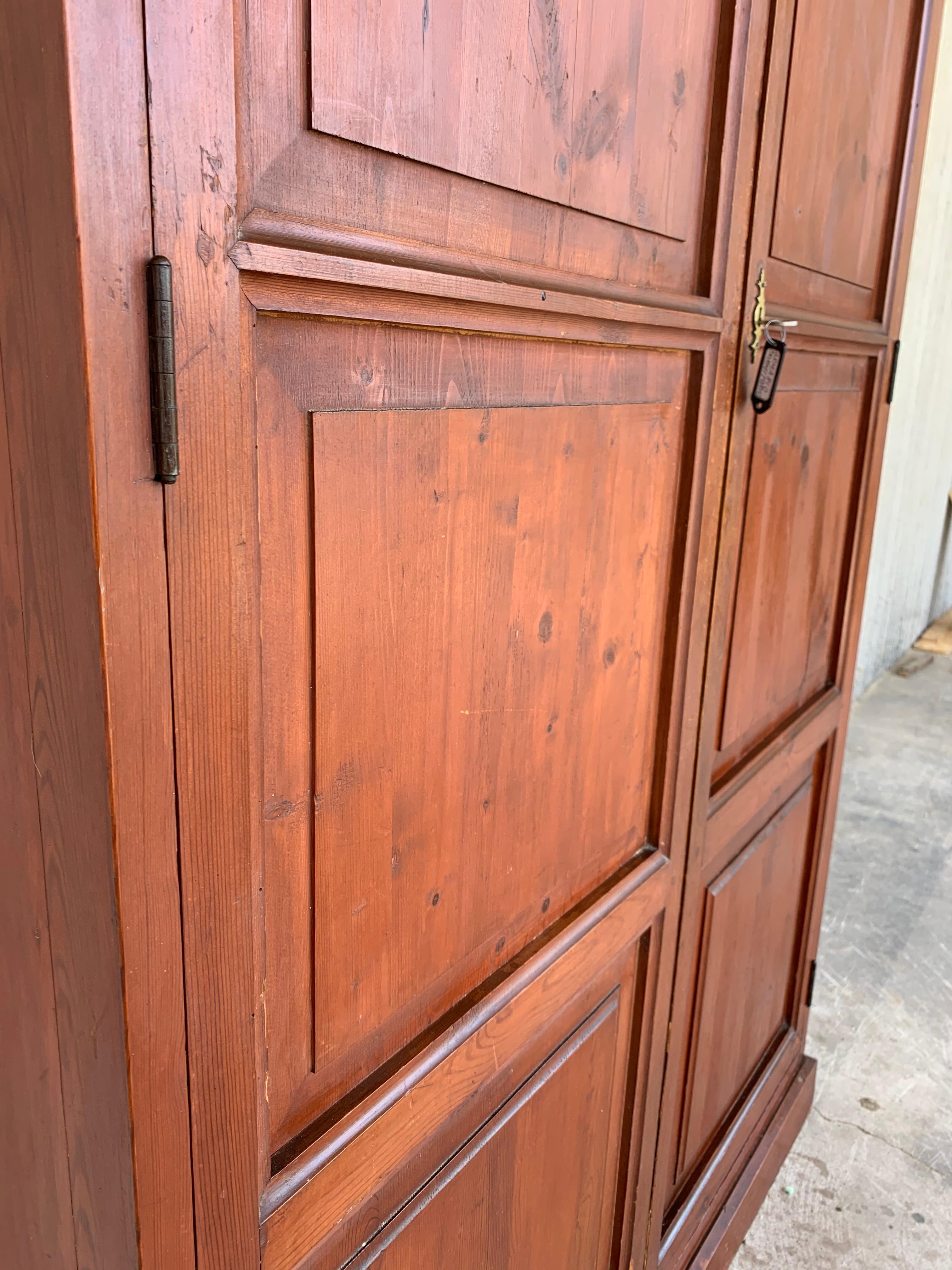 18th Century Wardrobe, Cupboard or Cabinet, Walnut, Castilian Influence, Spain Restored