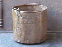 18th-19th Century Dutch Log Holder or Log Basket