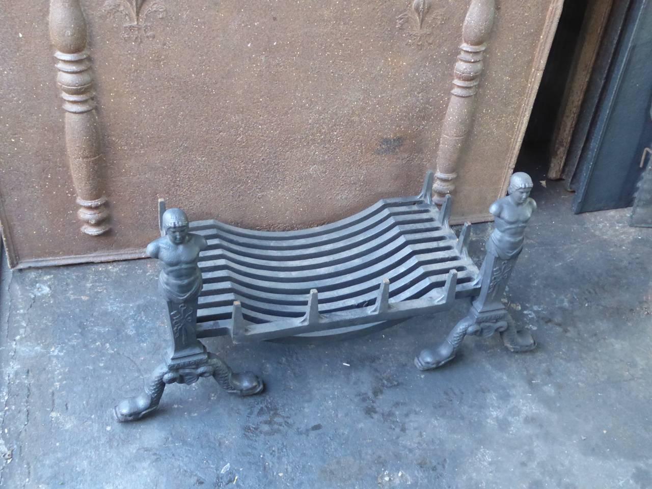 18th-19th Century English Fireplace Grate or Fire Grate 1