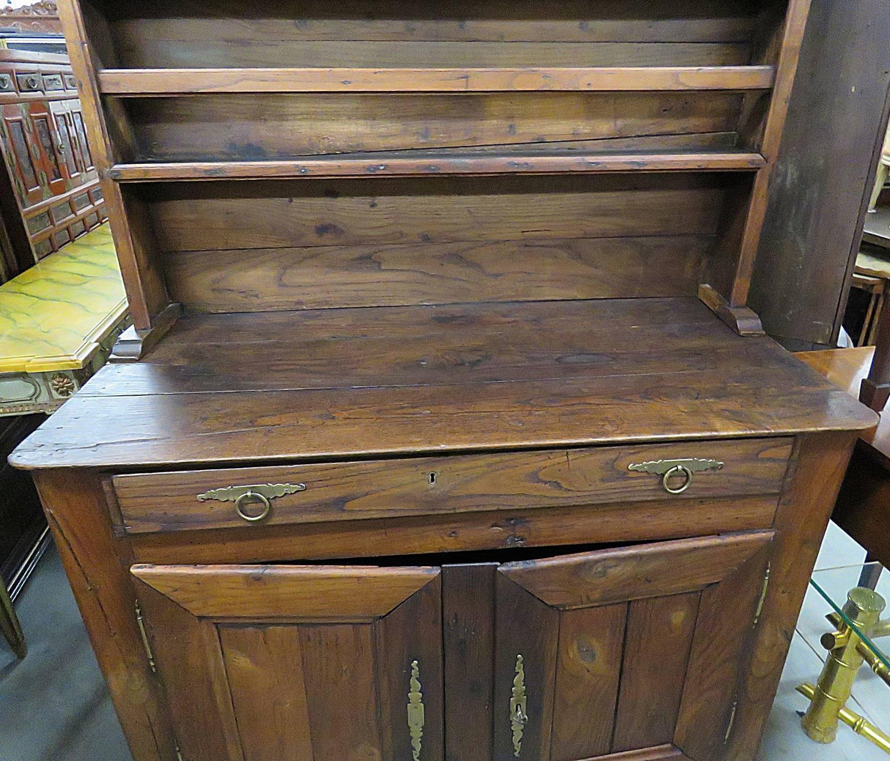 18th Century and Earlier 18th Century Antique Hutch