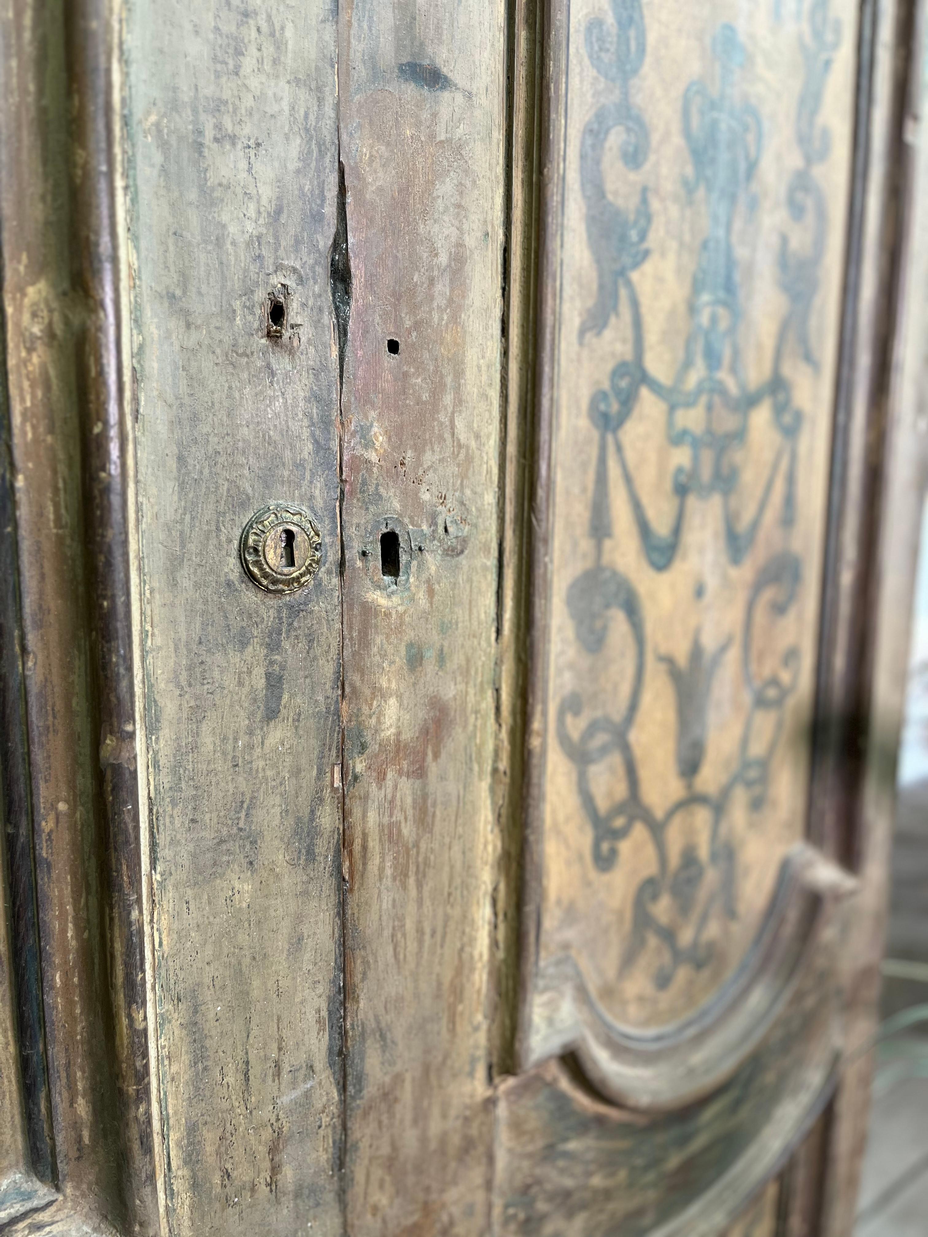 18thC Baroque doorway In Good Condition For Sale In Livorno, IT