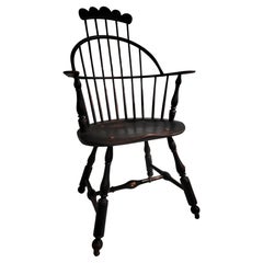 Retro 18thc Comb Back New England Windsor Reproduction Chair