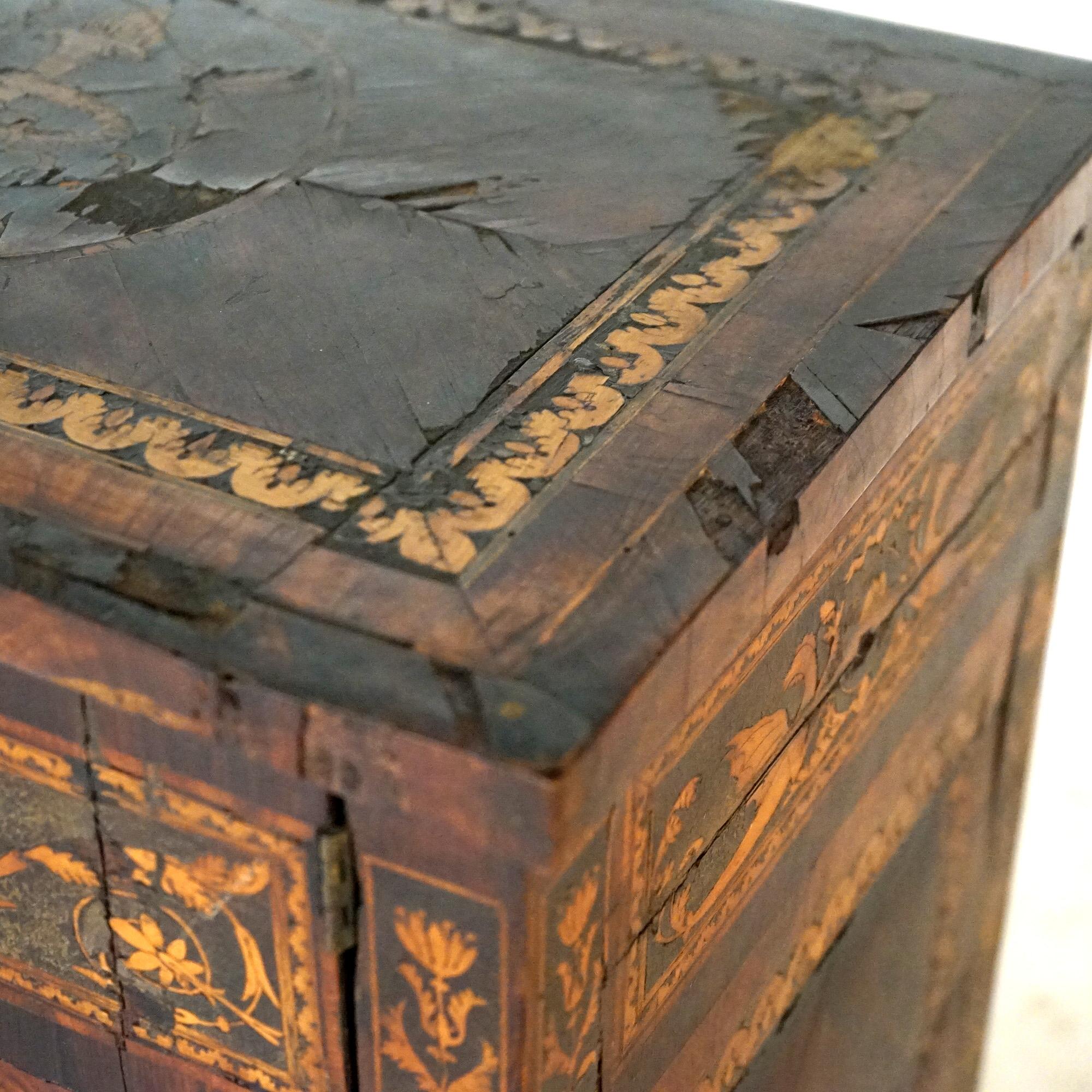 European 18thC Commode by Giovanni Battista Maggiolini with Classical Scenic Inlay c1770 For Sale