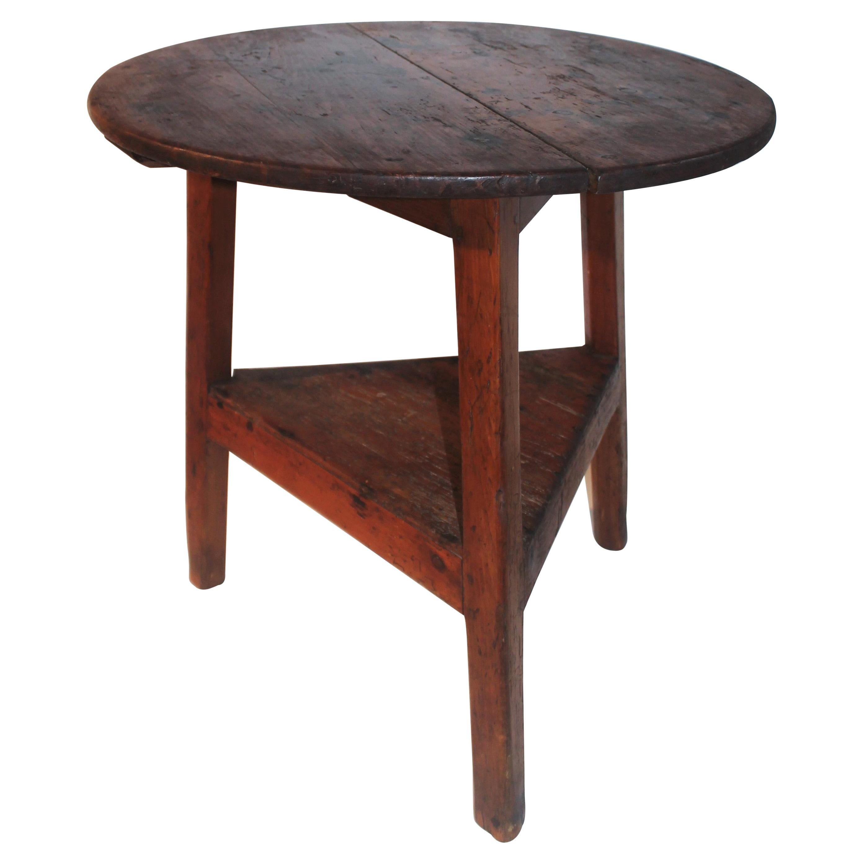 18thc Cricket Table from New England