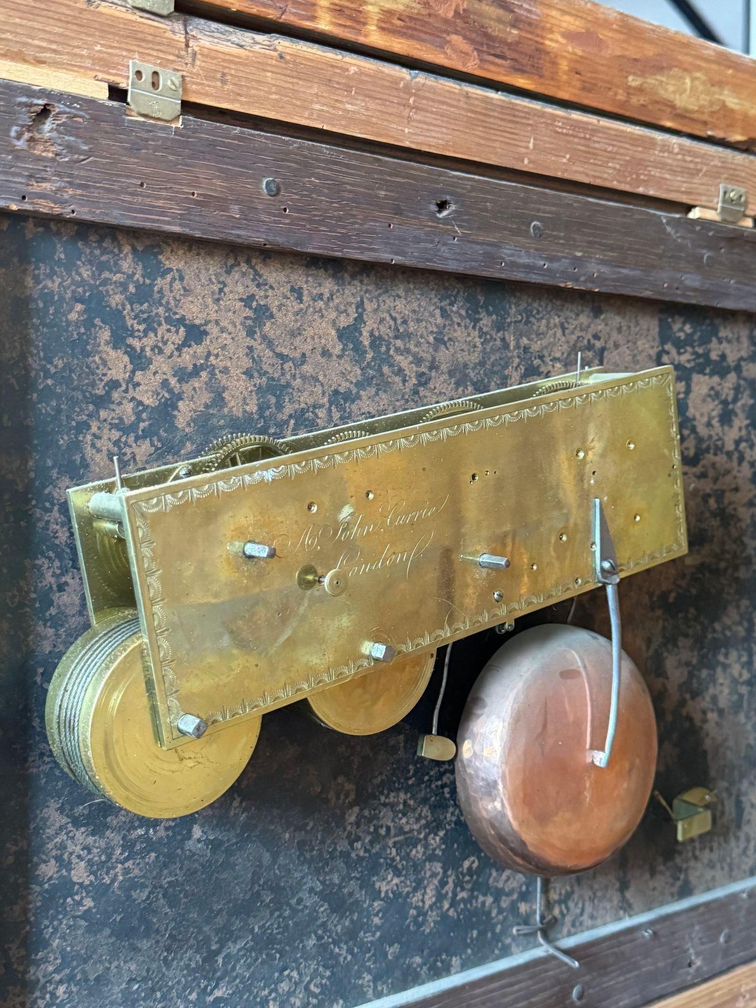 Englische Automaton-Bilderuhr, 18. Jahrhundert im Angebot 1