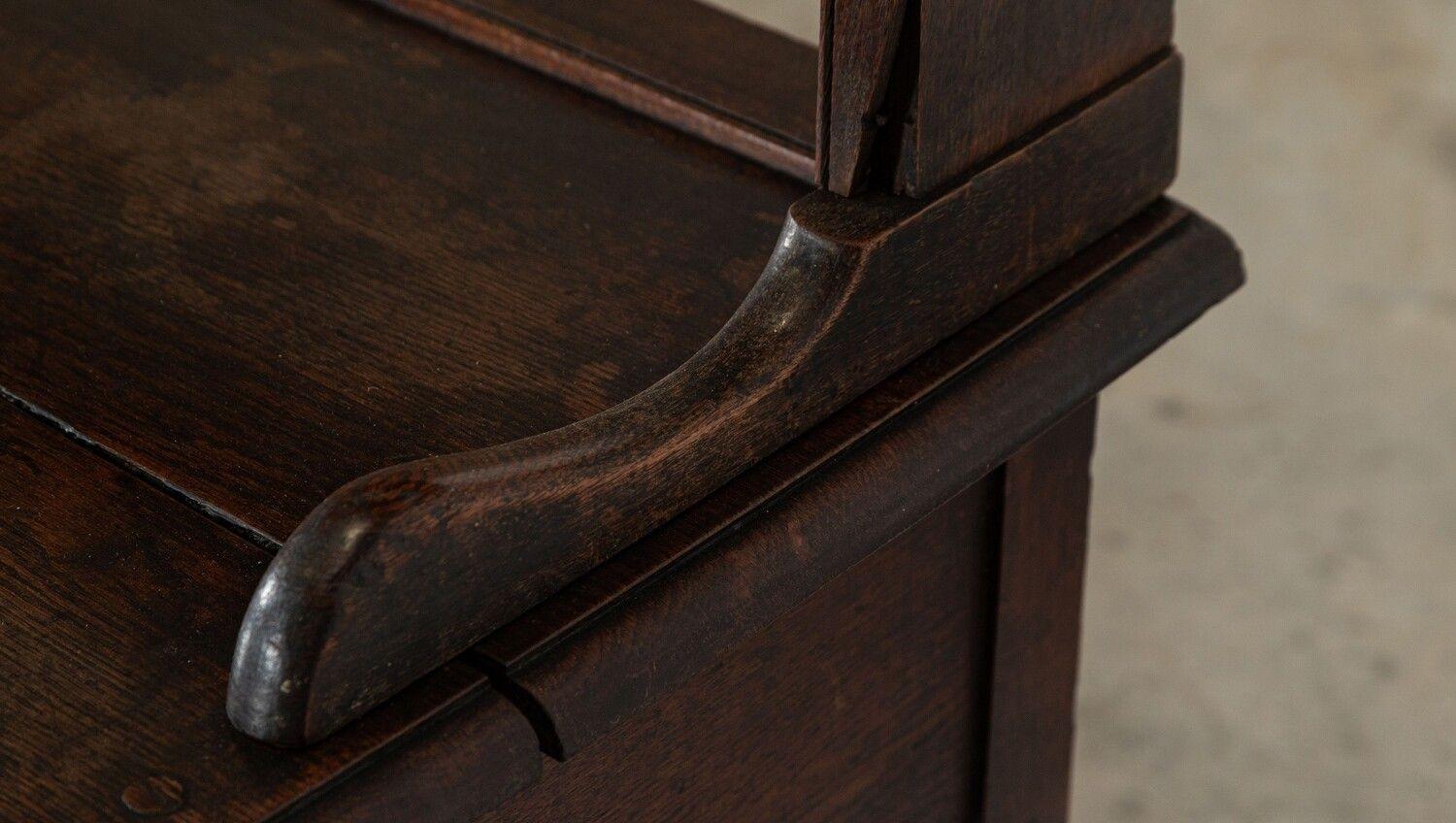 XVIIIe siècle Anglais George II Oak Potboard Dresser en vente 6