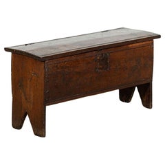 18thC English Oak Coffer