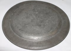 Englische Zinnschale aus dem 18. Jahrhundert