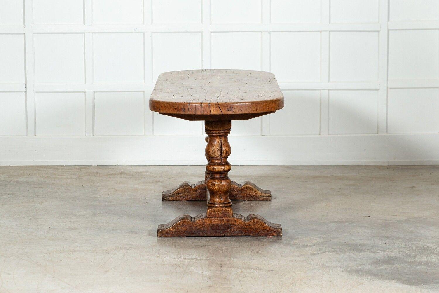 18thC French Elm Refectory Table For Sale 7