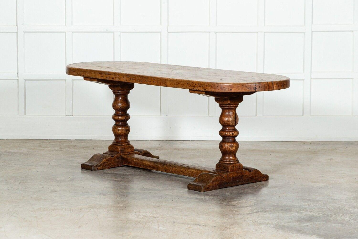 18thC French Elm Refectory Table For Sale 8