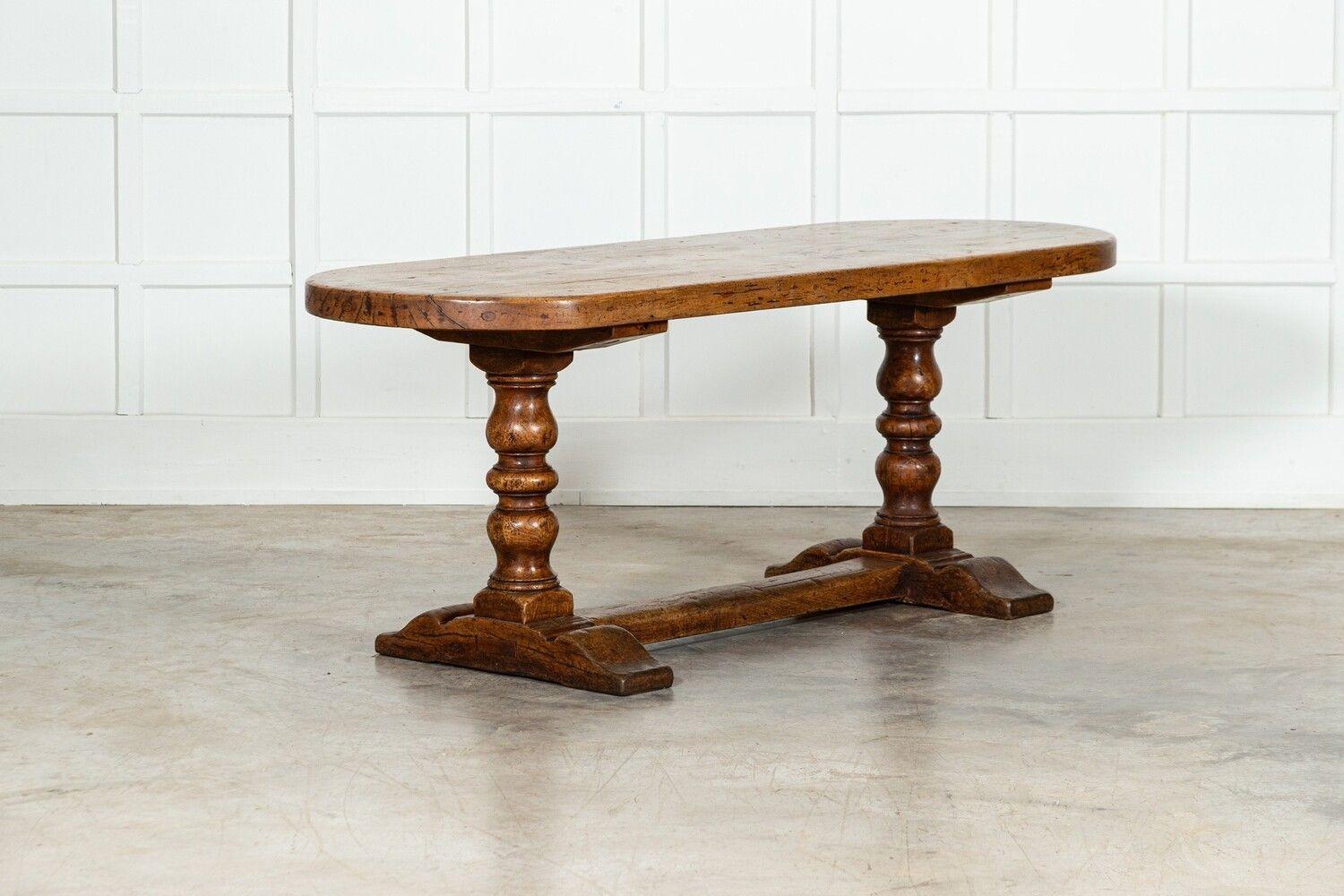 18thC French Elm Refectory Table For Sale 9