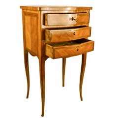 18th Century French Louis XV Occasional Chest/Table with Three Drawers