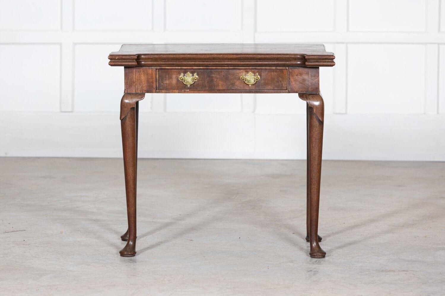 18thC George II Irish Mahogany Card Table In Good Condition For Sale In Staffordshire, GB