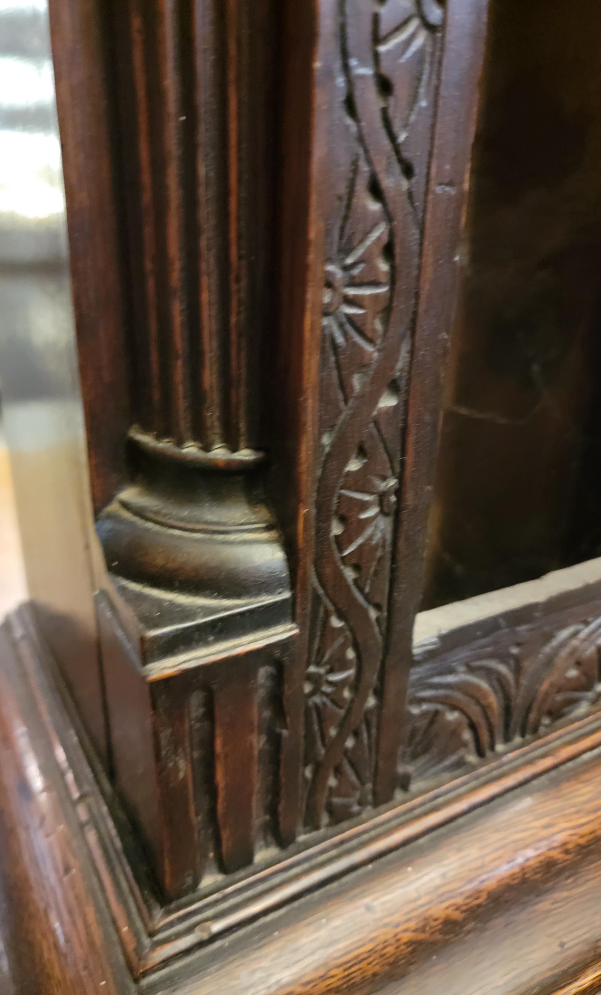 18thc Hand Made Wooden Grandfather Clock 1
