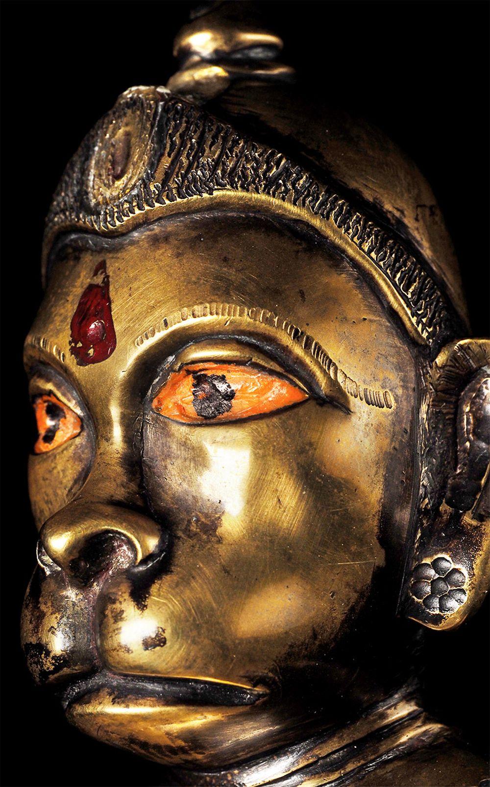 18thC Hanuman-Powerful Presence, Unique Character 8568 1