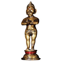 18thC Hanuman-Powerful Presence, Unique Character 8568