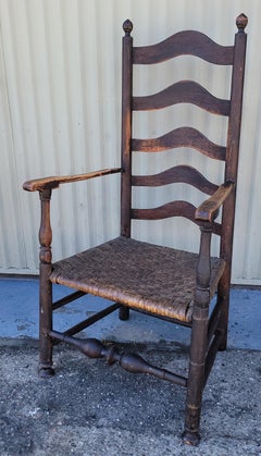 18Thc Hudson River Valley Arm Chair