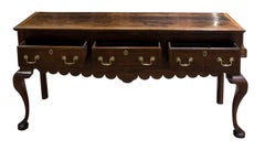 18th Century Oak Dresser Base
