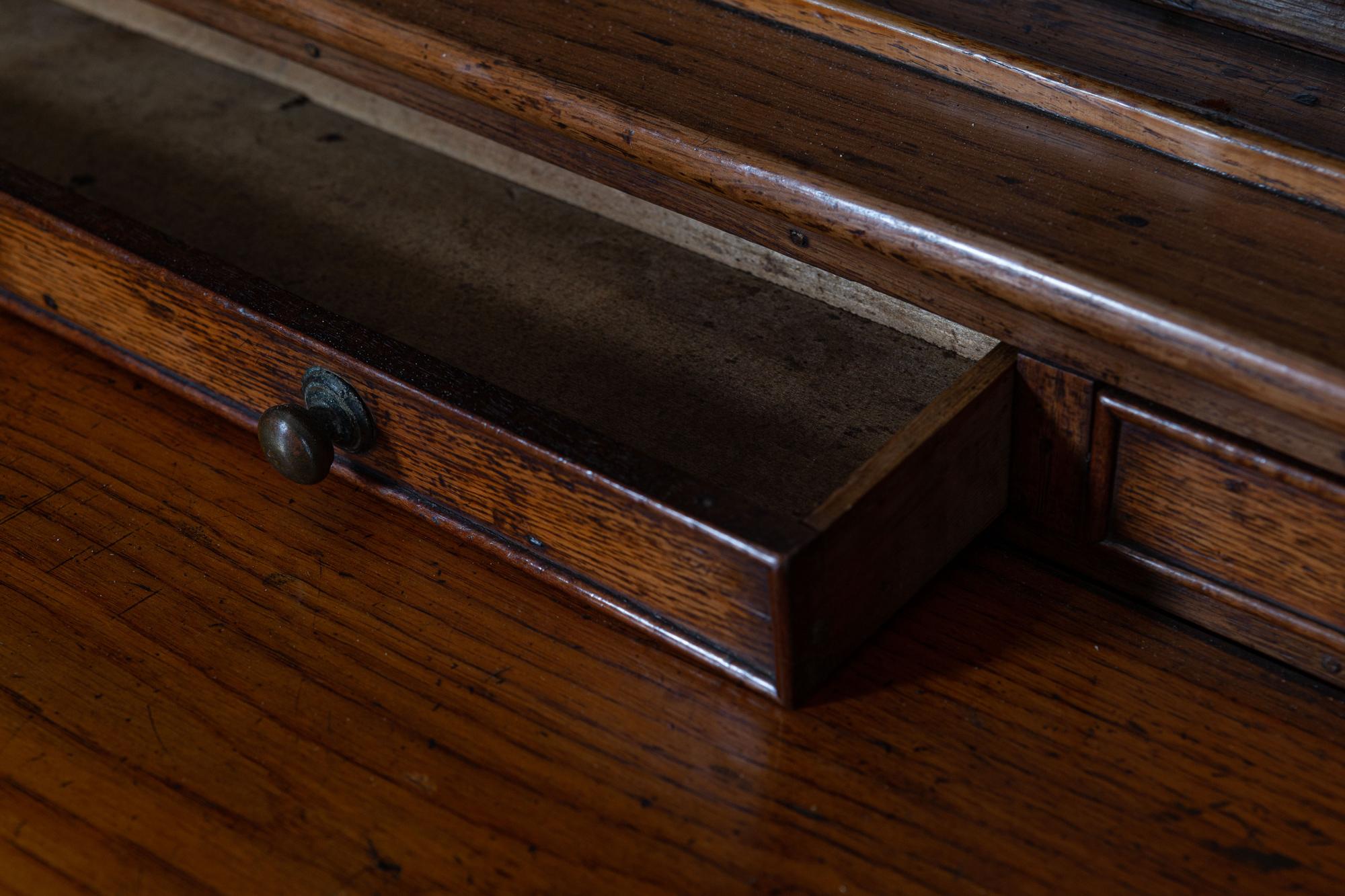 18thC Oak Welsh Dog Kennel Dresser 4