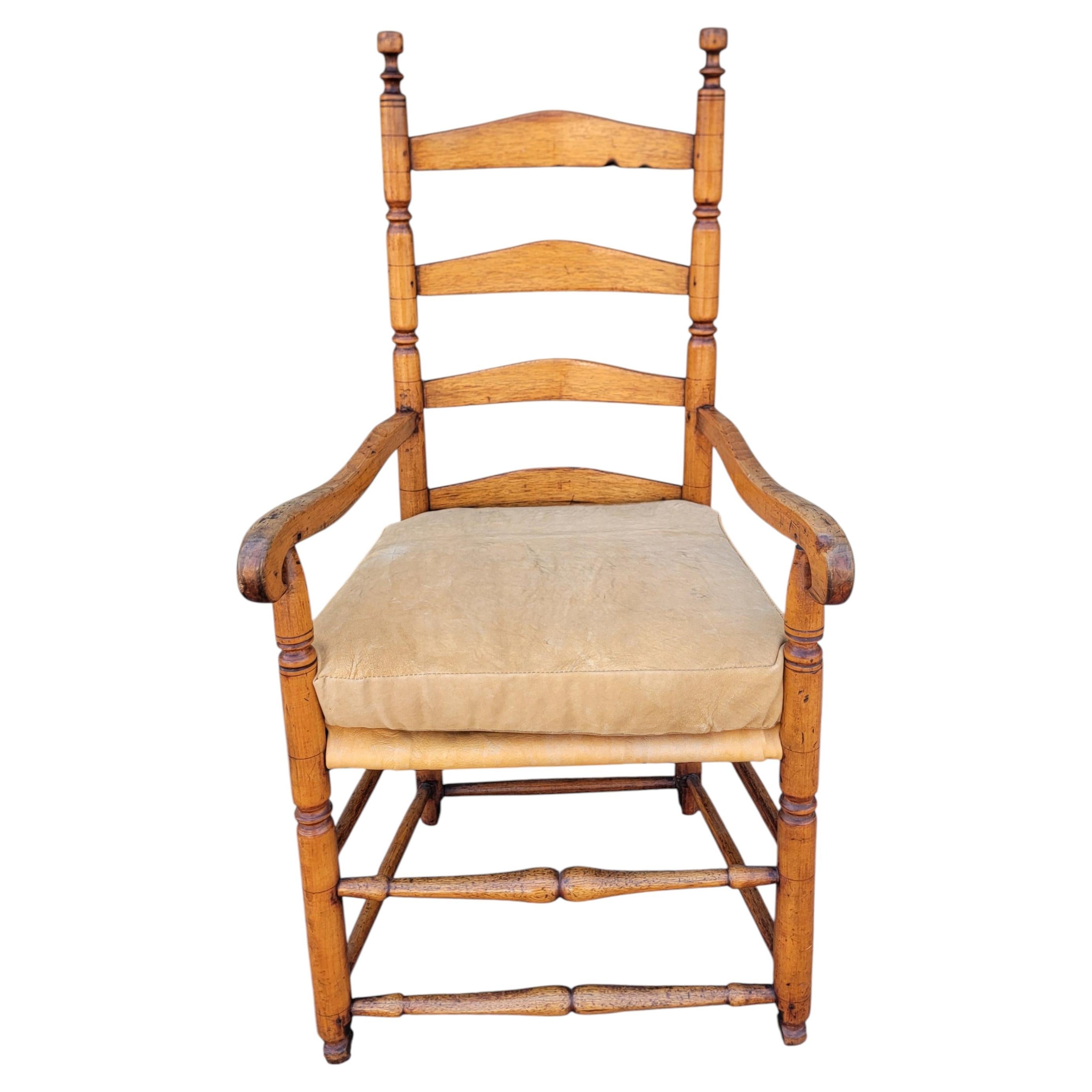 What era are ladder back chairs from?