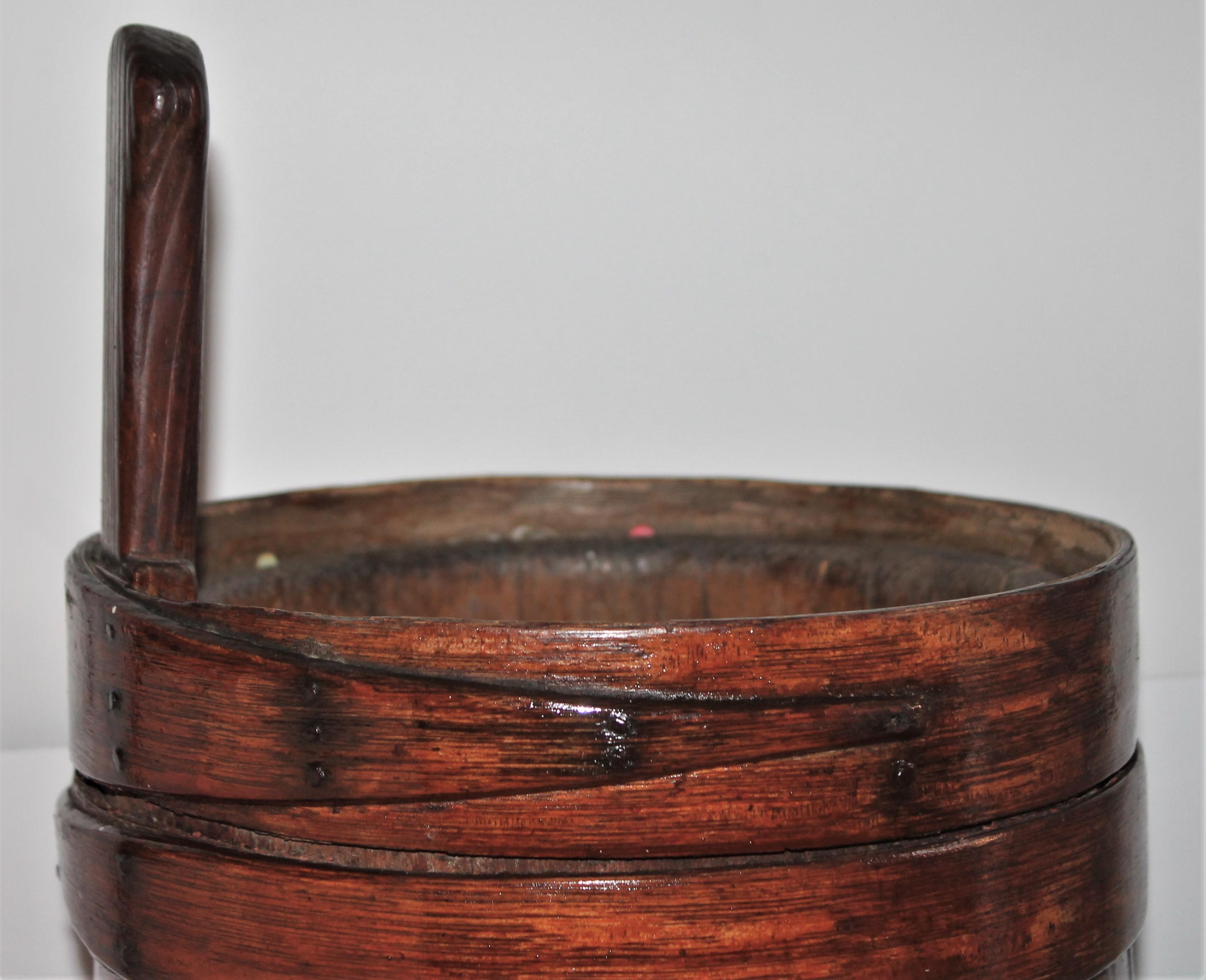 Country 18th Century Tall Butter Churn from New England For Sale