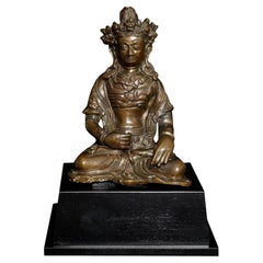 18thC Tibetan Buddha or Bodhisattva. Rare and Fine - 9460 18thC Tibetan Buddha or Bodhisattva. Rare and Fine - 9460