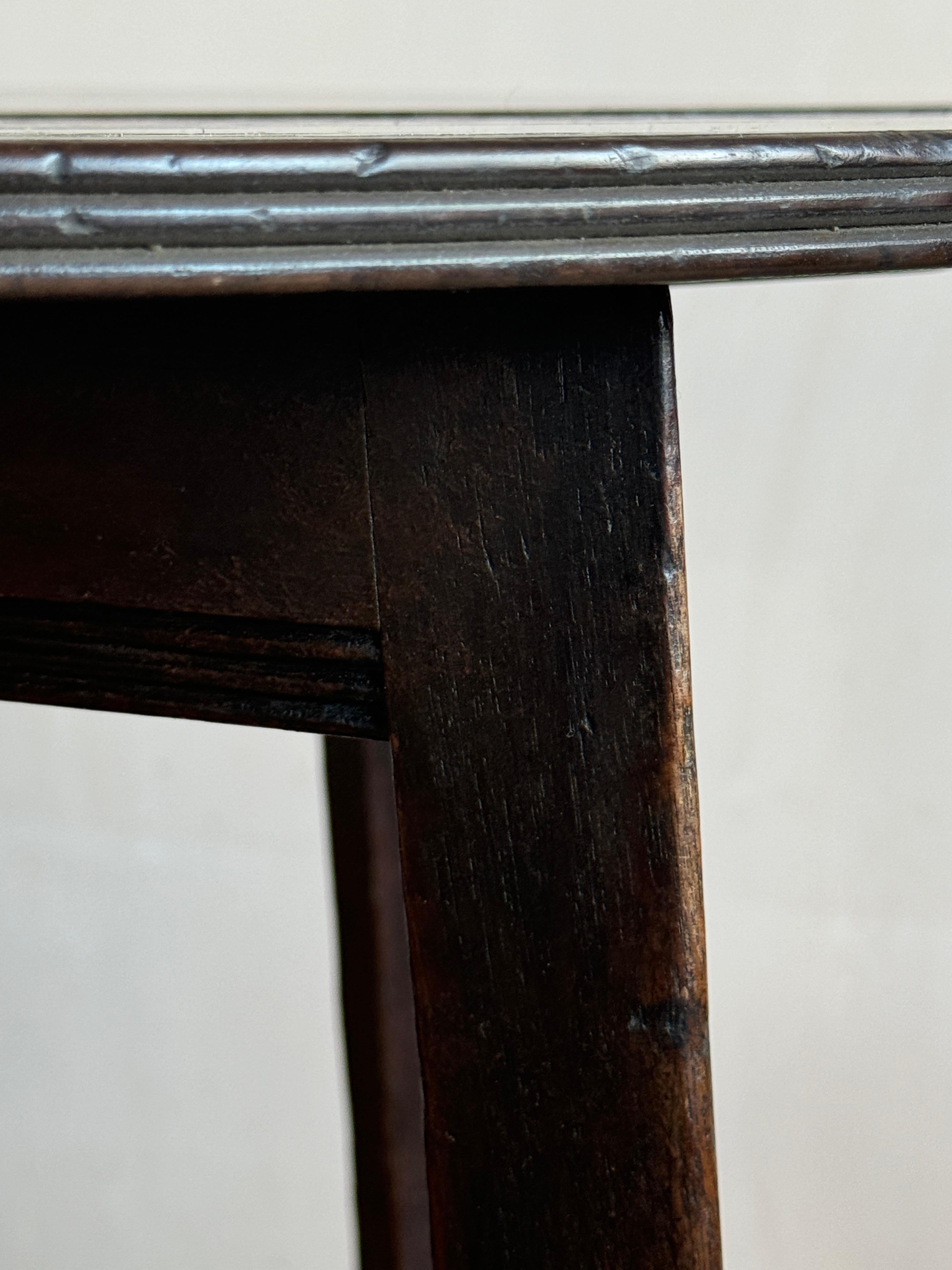 18thC Walnut Cricket Table 3