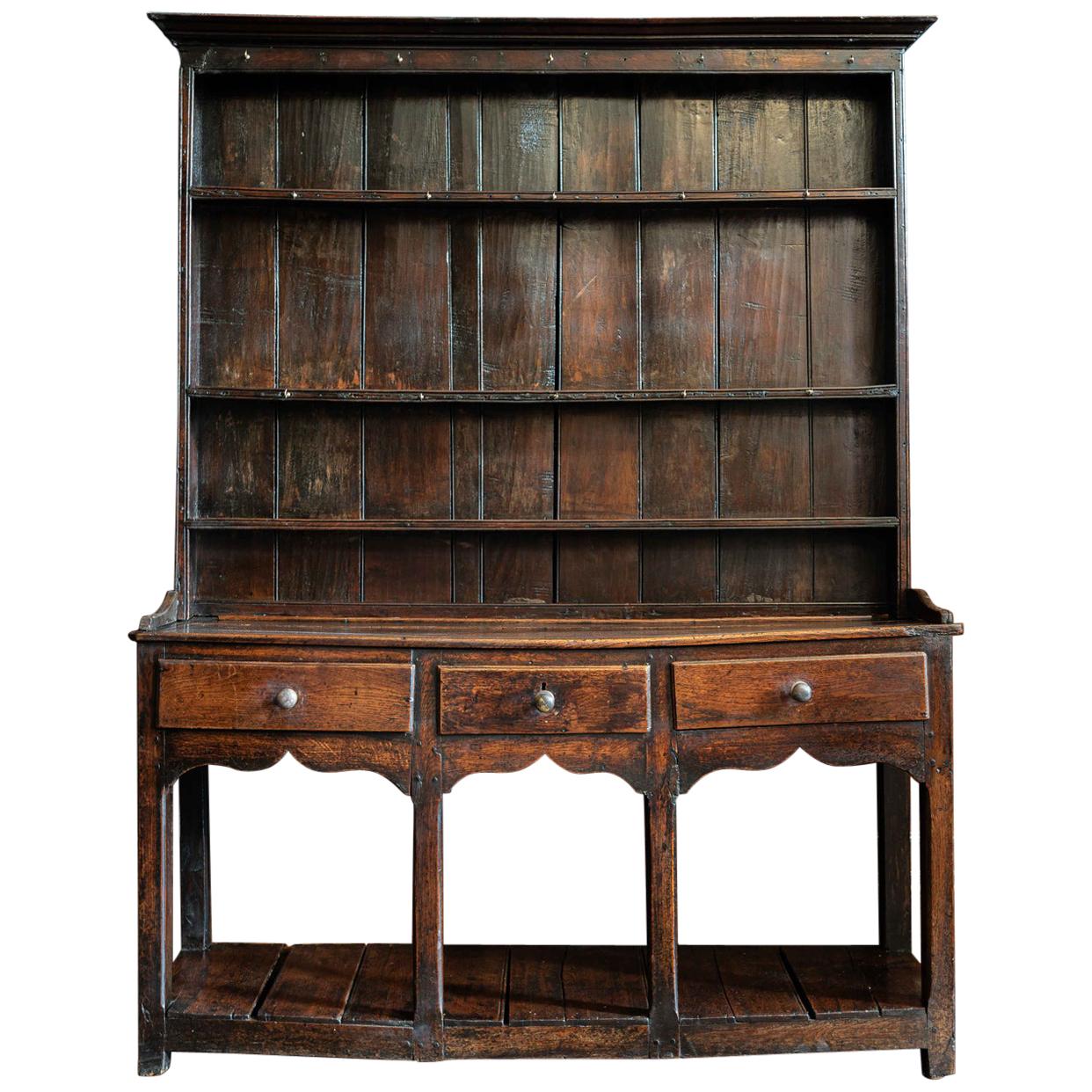18th Century Welsh Pot Board Dresser