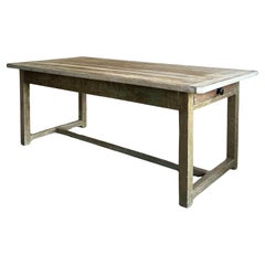 18thC Westmorland Scrub Top Farmhouse Table