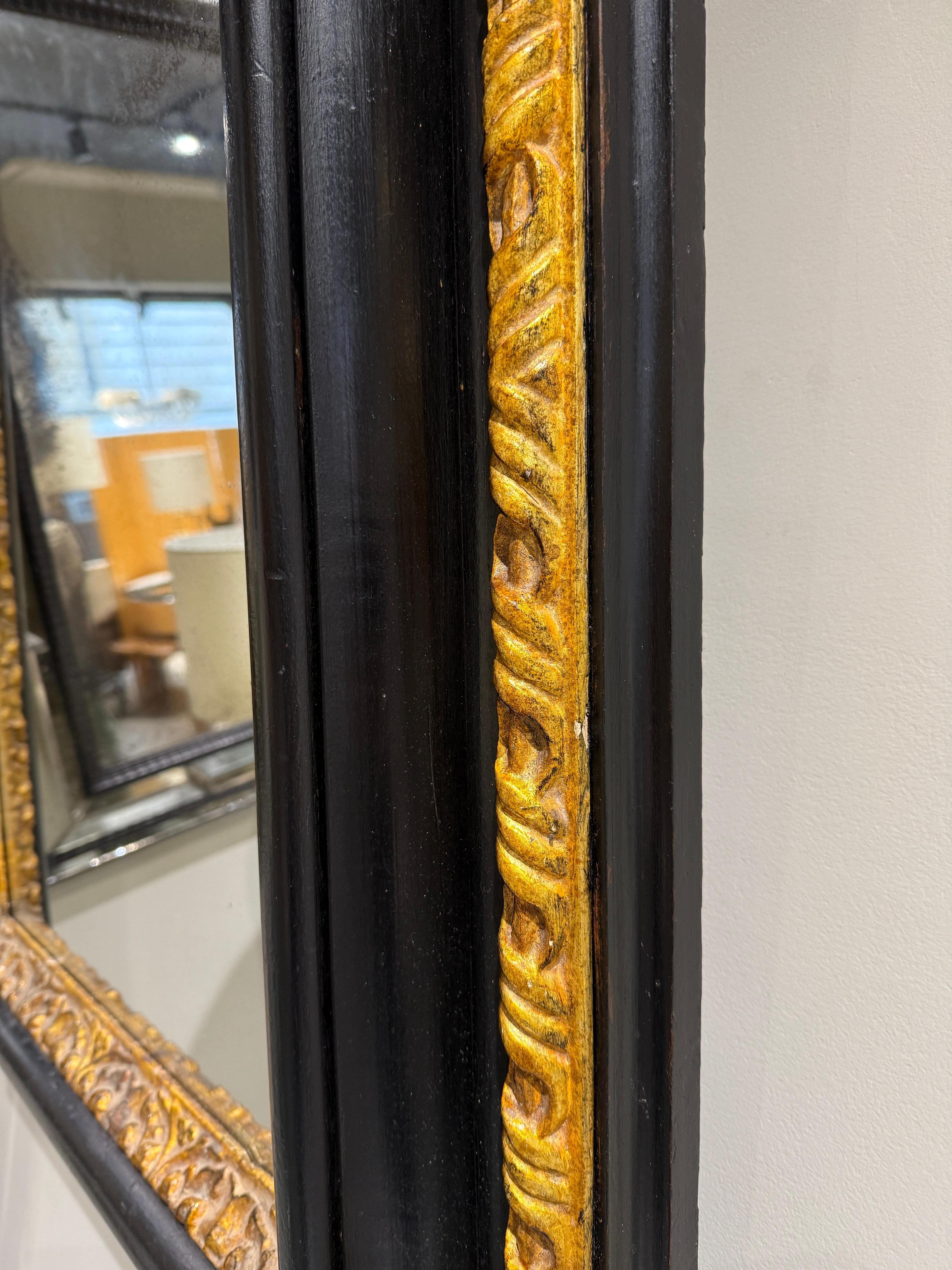 18thc wooden mirror Tuscany In Good Condition For Sale In PARIS, FR