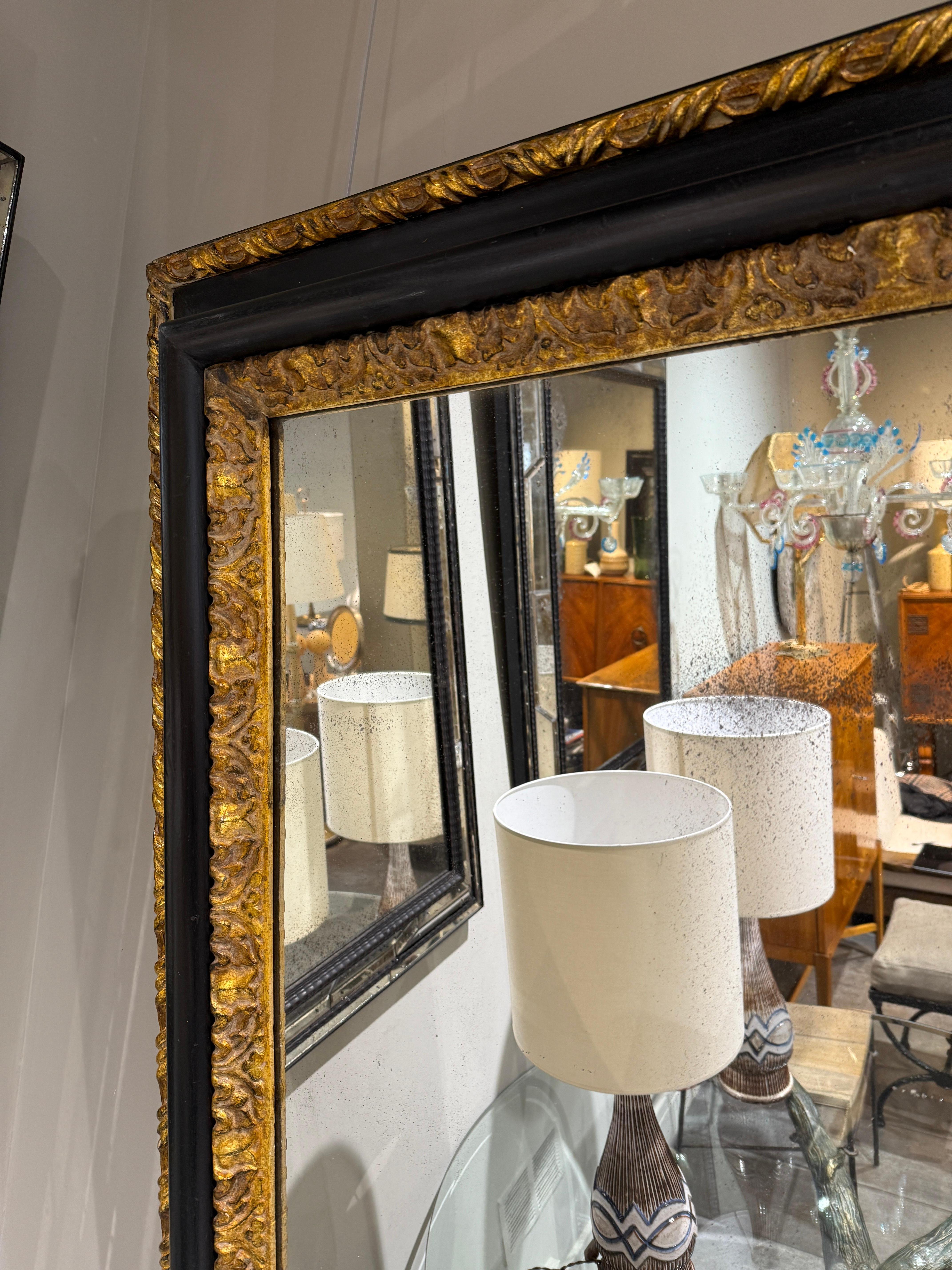 Late 18th Century 18thc wooden mirror Tuscany For Sale