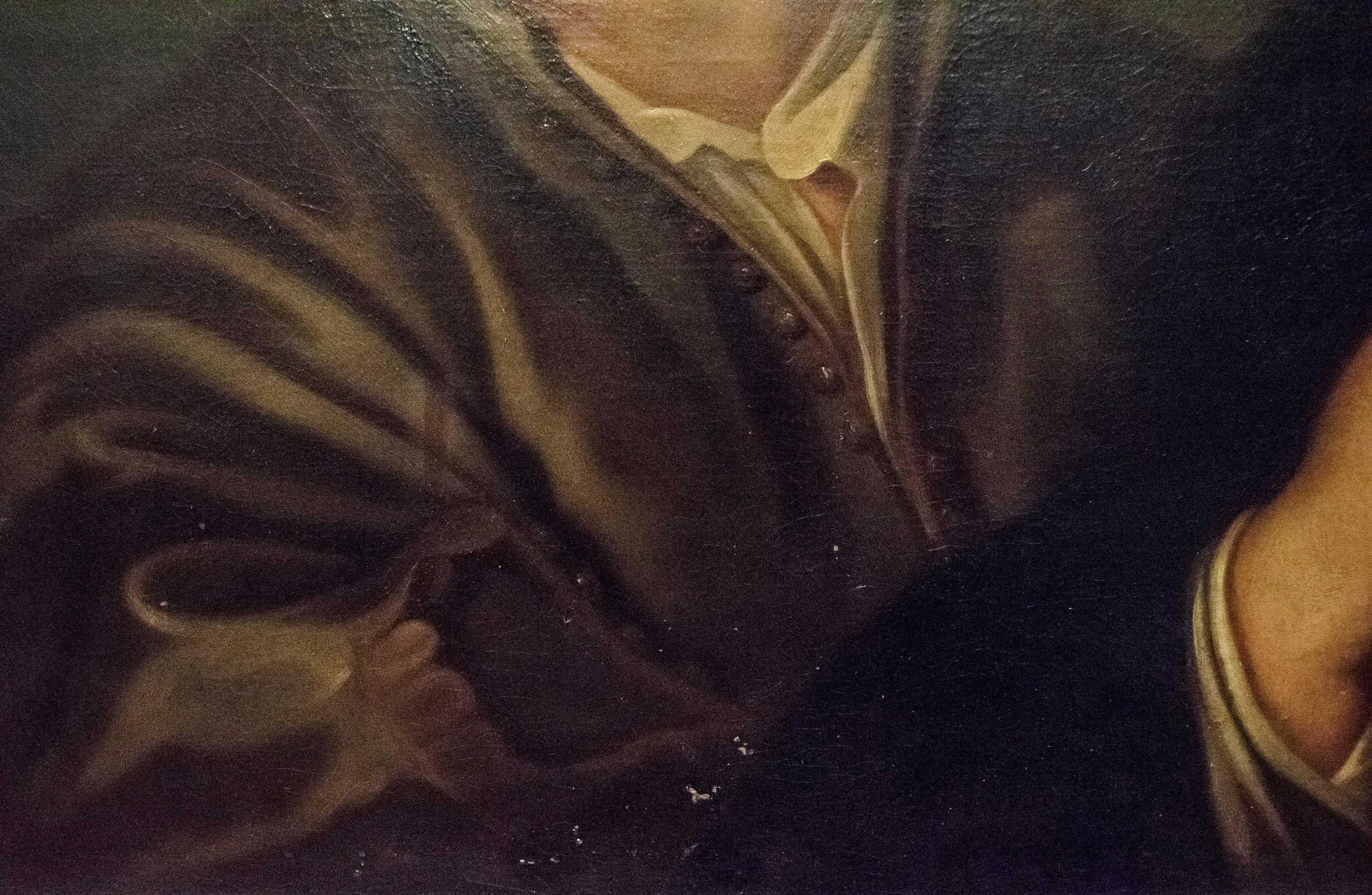 18th Century Oil on Canvas Italian Baroque Rubens and Van Dyck, 1790 8