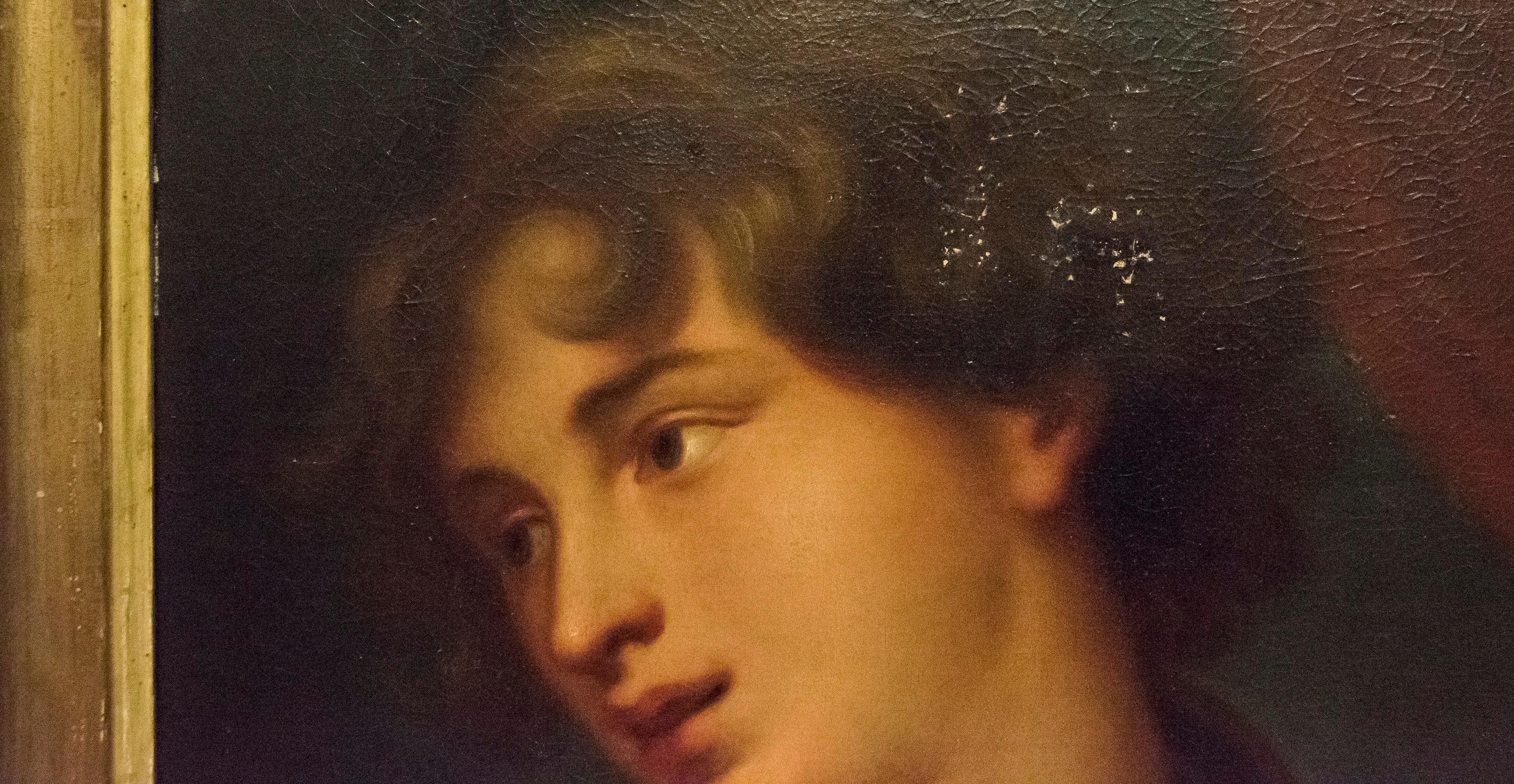 18th Century Oil on Canvas Italian Baroque Rubens and Van Dyck, 1790 2