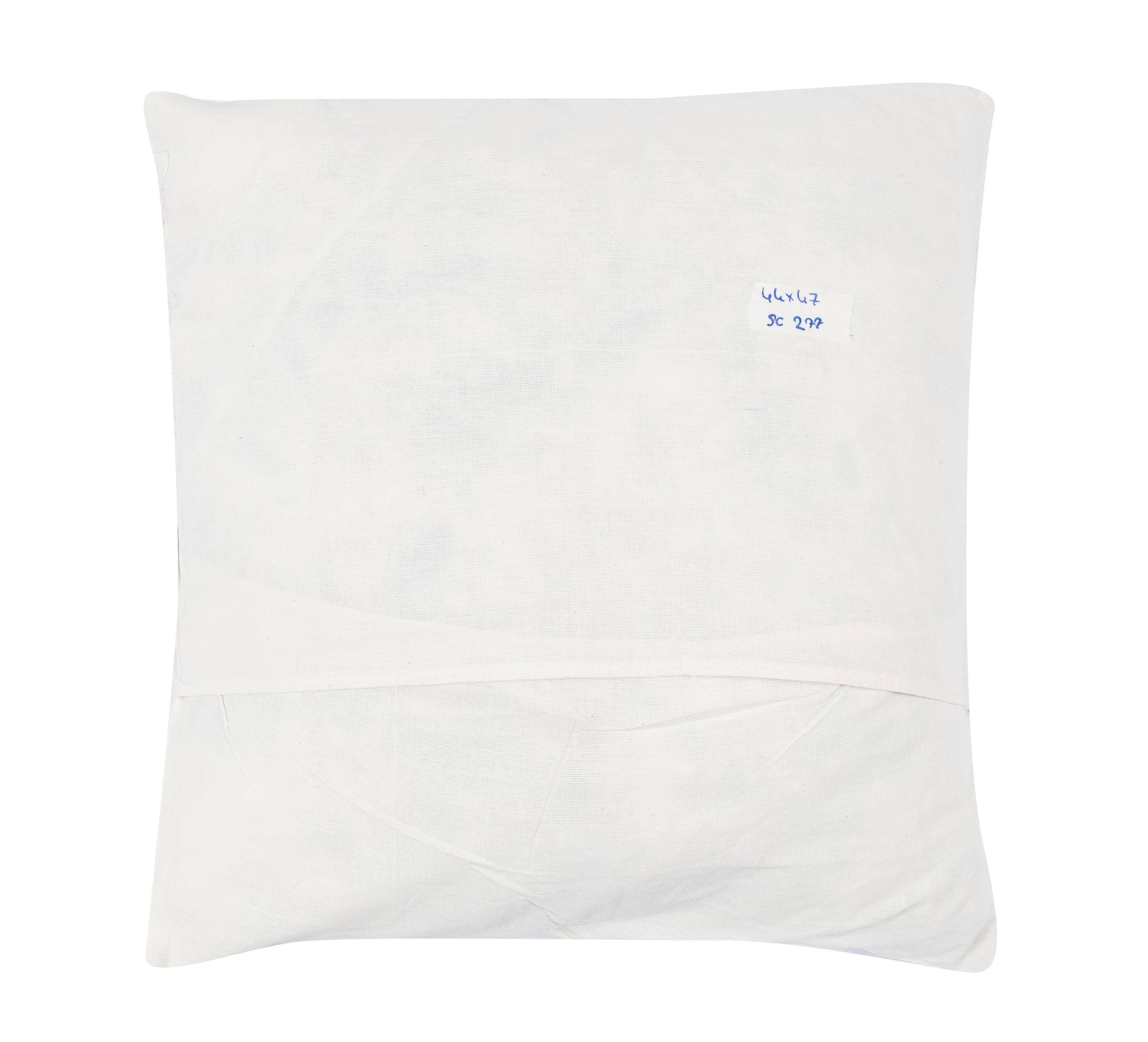 Brodé Revêtement coussin 100 % coton 18