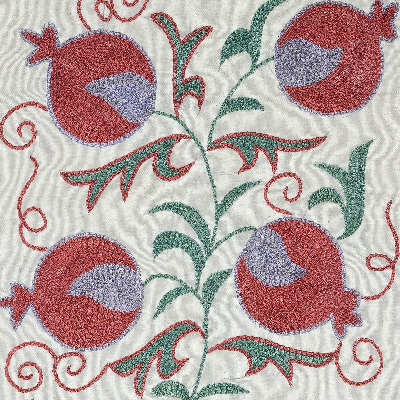 New Hand-Embroidered 100% Cotton Cushion Cover – Authentic Uzbek Textile Art

Bring a touch of Central Asian heritage to your home with this hand-embroidered 100% cotton Suzani pillowcase from Uzbekistan. Featuring intricate floral and geometric
