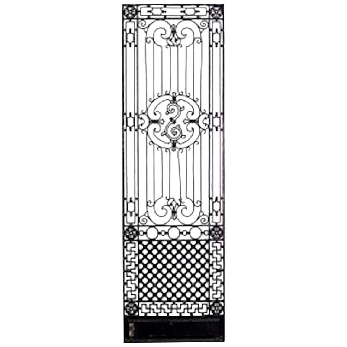 19 American Victorian Iron Filigree Gates
